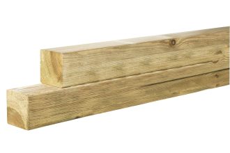 Geïmpregneerde palen 120x120mm lengte 300cm