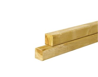 Geïmpregneerde palen 68x68mm lengte 180cm