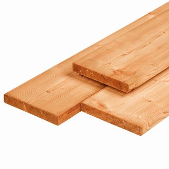 Douglas-look tuinplanken geschaafd 16x140mm lengte 400cm