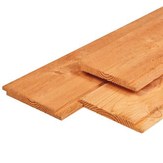 Douglas-look Halfhoutsrabat 18x185mm werkend, lengte 500cm