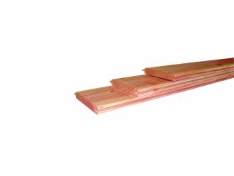 Douglas dakhout/wandplank geschaafd 18x195mm, lengte 300cm