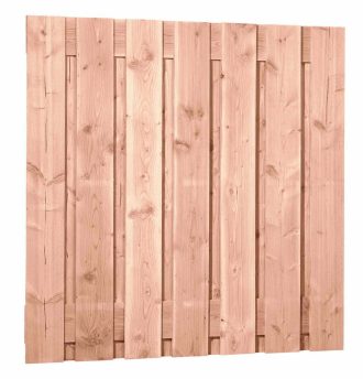 Douglas (blank) plankenscherm fijn bezaagd 15-planks 180x180 (1011340)
