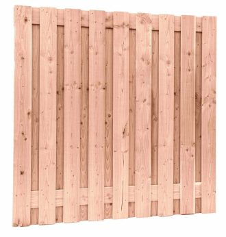 Douglas (blank) plankenscherm geschaafd 19-planks 180x180