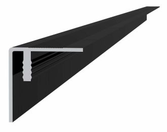 Aluminium hoekprofiel Antraciet 4x4cm lengte 300cm