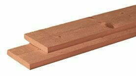 Douglas plank geschaafd 28x195mm blank Lengte 300cm
