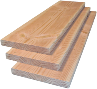Douglas plank geschaafd 25x280mm blank Lengte 500cm