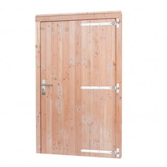 Douglas dichte deur enkel 103,8 breed, blank (rechtsdraaiend)