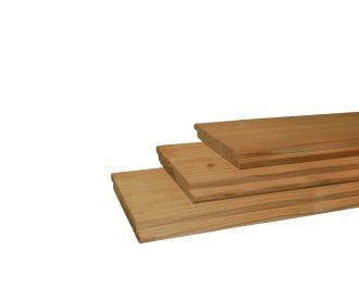 Douglas Halfhouts rabat geschaafd 18x195mm groen geïmpregneerd Lengte 300cm