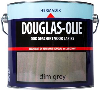 Douglas olie Grijs (Dim Grey) 2,5 liter