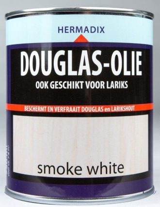 Douglas olie Wit (Smoke White) 0,75 liter