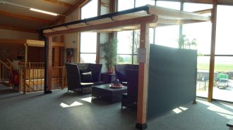 Douglas aanbouw overkapping ''Beril'' 500x300