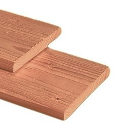 Douglas tuinhout geschaafd 16x140mm Lengte 400cm