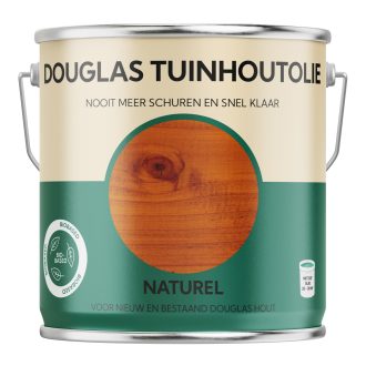 Douglas tuinhout olie Naturel 2,5 liter