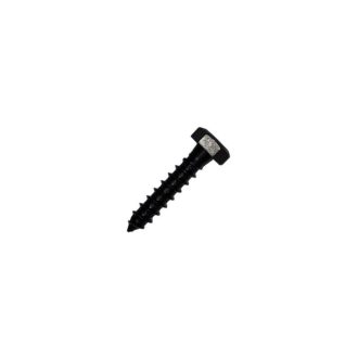 Fretbouten/Hout draadbouten ZWART 8x40