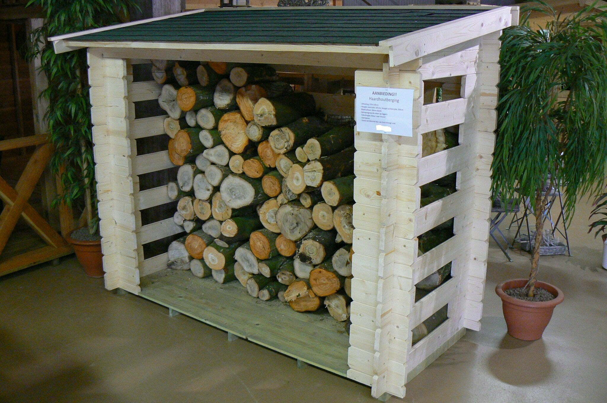 Haardhoutberging