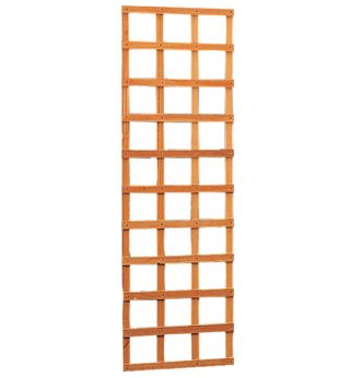 Trellis recht hardhout 56x180cm