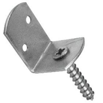 L-beslag RVS 4 stuks