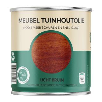Meubel Tuinhout olie Licht bruin 0,75 liter