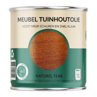 Meubel Tuinhout olie Naturel teak 0,75 liter