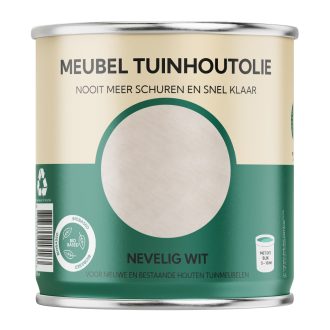 Meubel Tuinhout olie Nevelig wit 0,75 liter