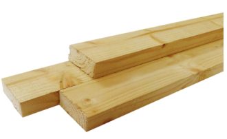 Vuren tengel 11x38mm, lengte 210