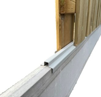 Scherm versterker grijs 180cm