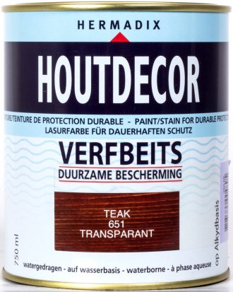 Houtdecor Teak 651, 0,75 liter