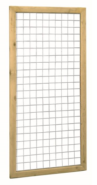 Betonijzer trellis geïmpregneerd kader 90x180