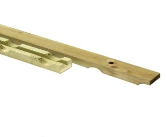 Geïmpregneerde ventilatielatten 21x45mm, lengte 420cm