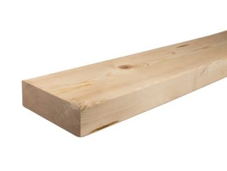 Vuren liggers 44x145mm, lengte 390cm