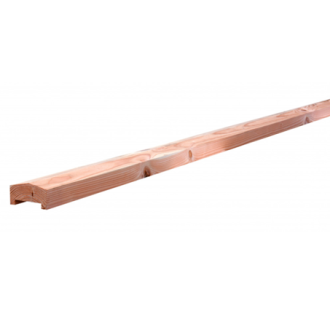 Douglas afdekkap geschaafd 180cm, Blank