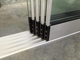 Profiline glasschuifwand 200cm