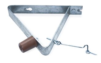 Deurvanger verzinkt buffer + windhaak