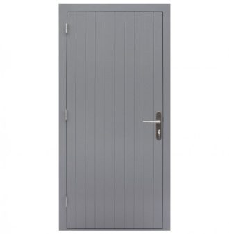 Hardhouten enkele deur prestige dicht (linksdraaiend)