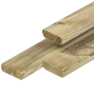Geïmpregneerde latten 28x70mm Lengte 400cm