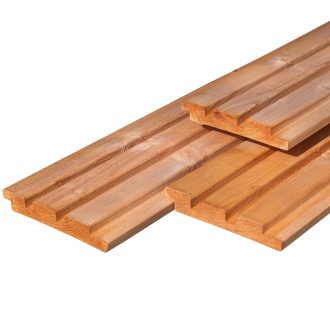 Douglas-look triple Rhombus profiel 22x130mm, lengte 240cm