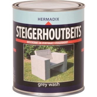 Steigerhoutbeits Grey wash 0,75 liter
