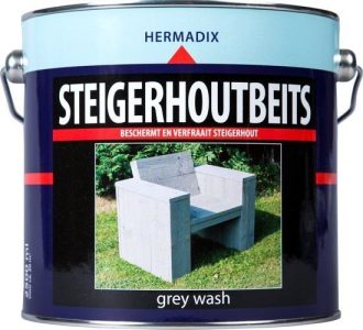 Steigerhoutbeits Grey wash 2,5 liter
