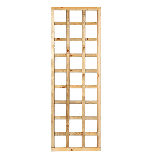 Houten trellis schermen